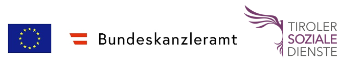 Logozeile Kofinanziert von der Europäischen Union und vom Bundeskanzleramt